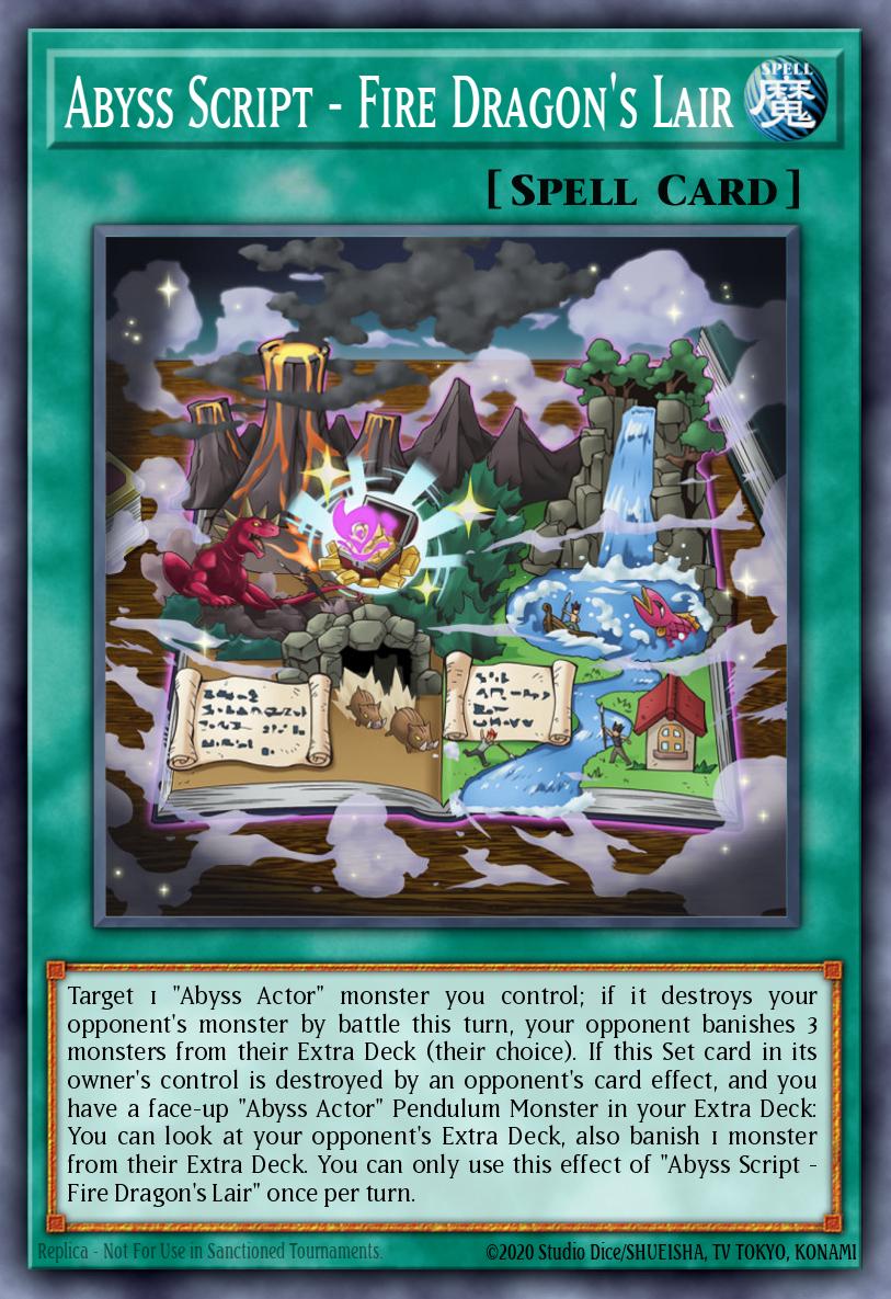 Abyss Script - Abode of the Fire Dragon